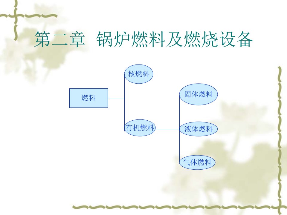 锅炉燃料及燃烧设备