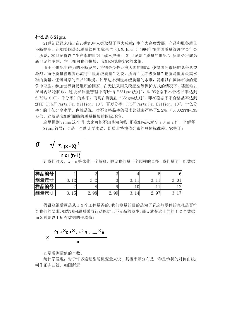 什么是６SIGMA（DOC