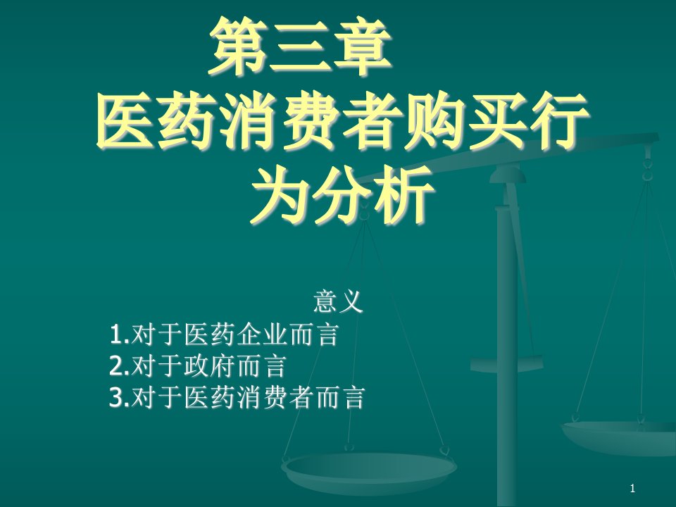 3医药消费者购买行为分析ppt