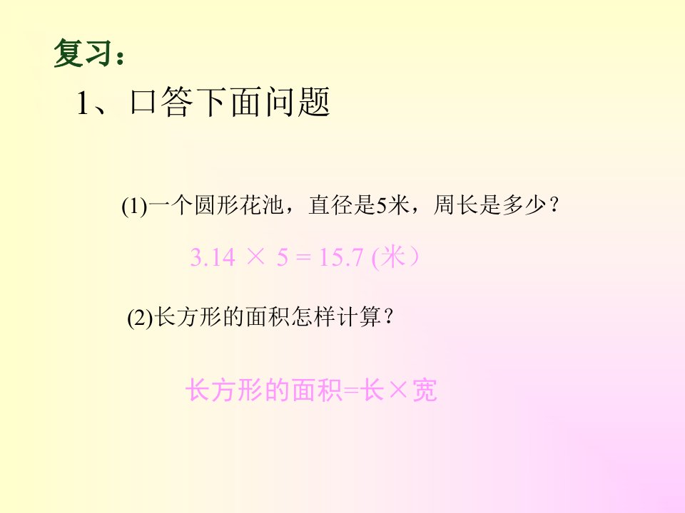 圆柱表面积PPT课件2