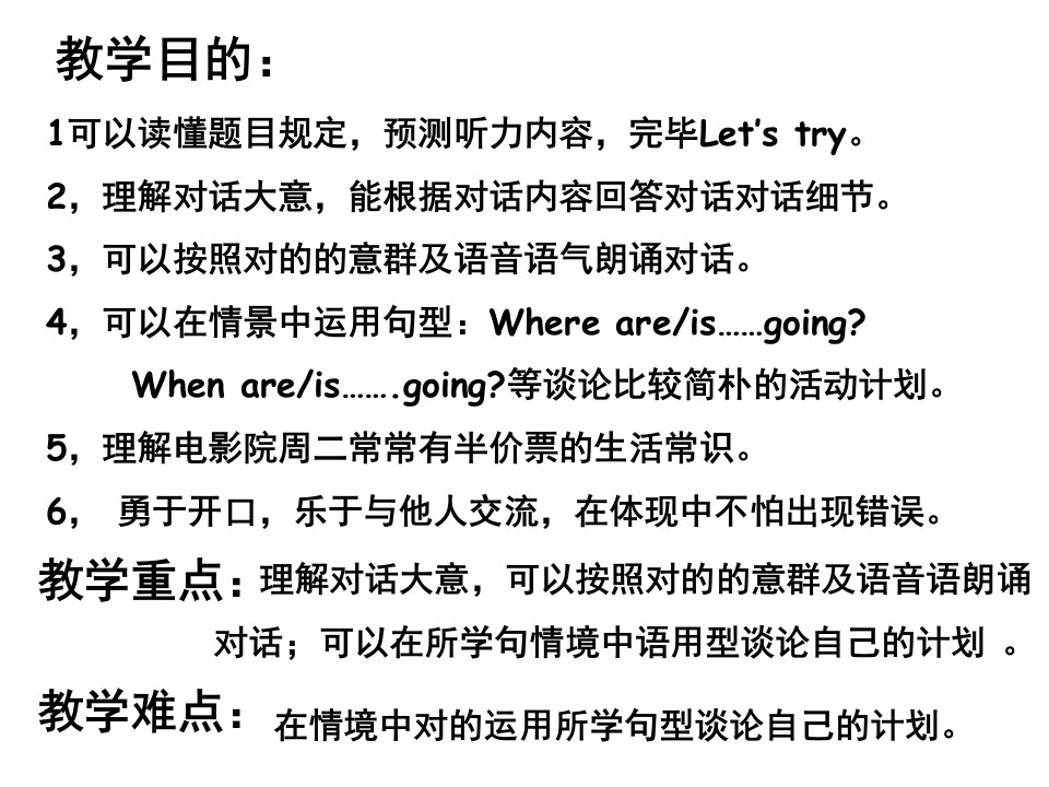 人教版PEP六年级上册英语第三单元教学课件BTalk市公开课一等奖市赛课获奖课件