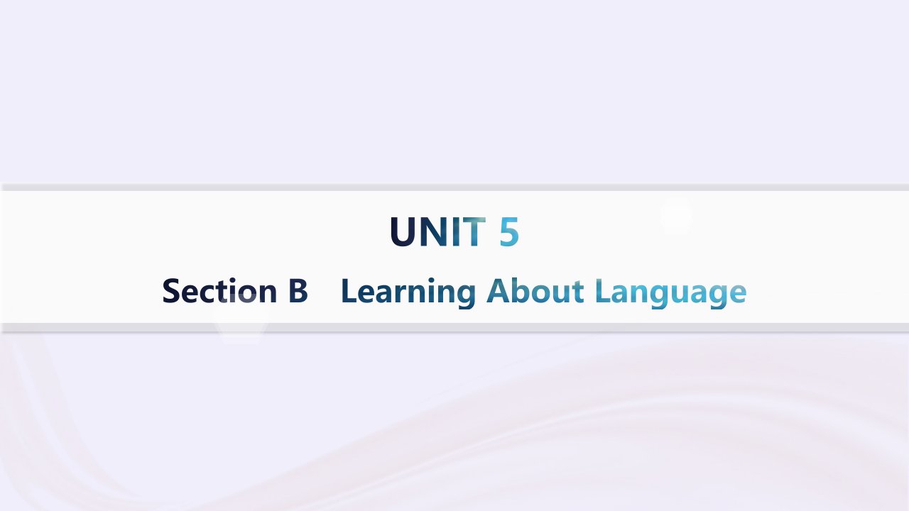 新教材2023_2024学年高中英语Unit5WorkingtheLandSectionBLearningAboutLanguage分层作业课件新人教版选择性必修第一册