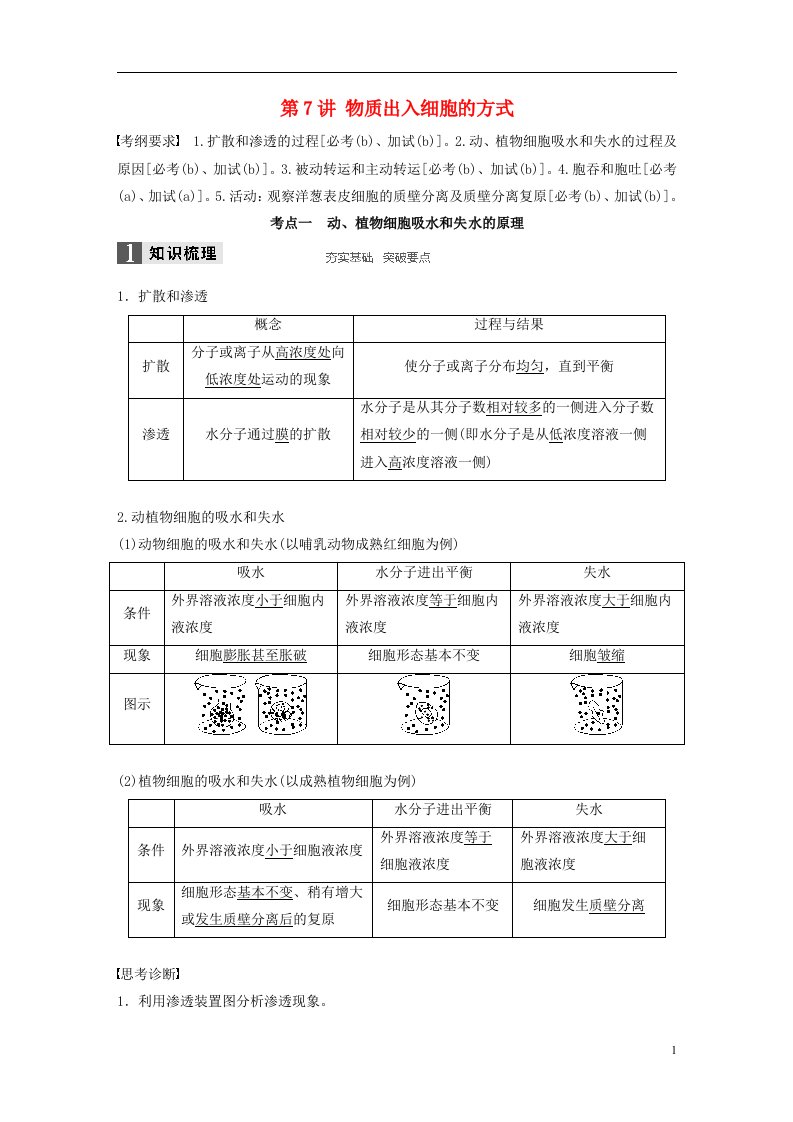 高考生物总复习