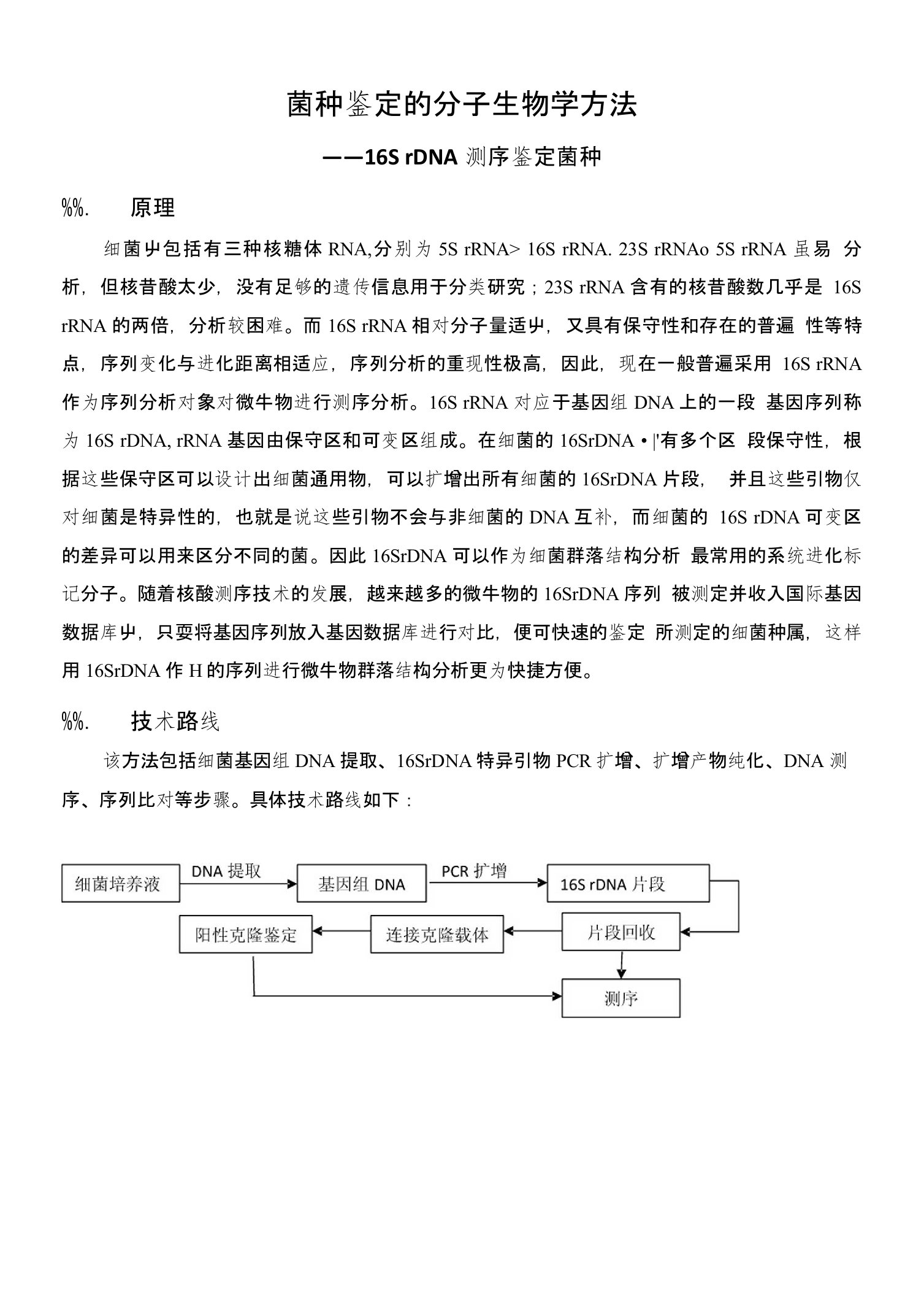 菌种鉴定的分子生物学方法(精选)