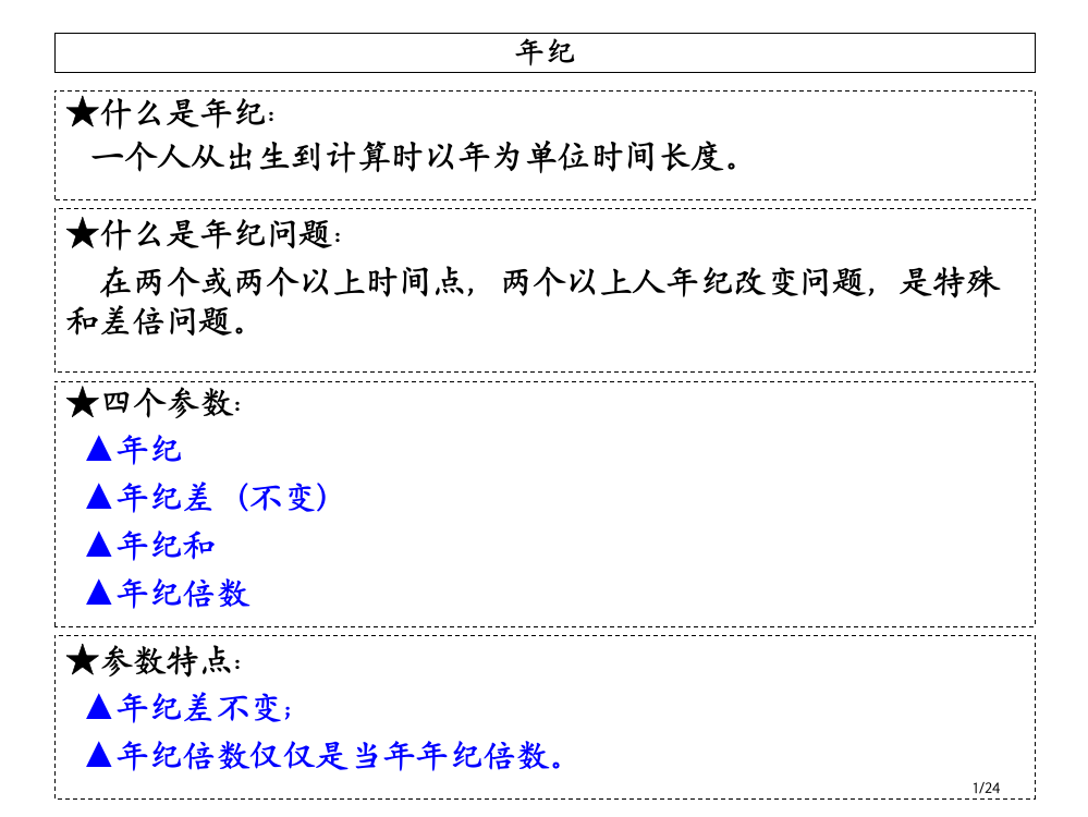 小学奥数年龄问题省公开课一等奖全国示范课微课金奖PPT课件