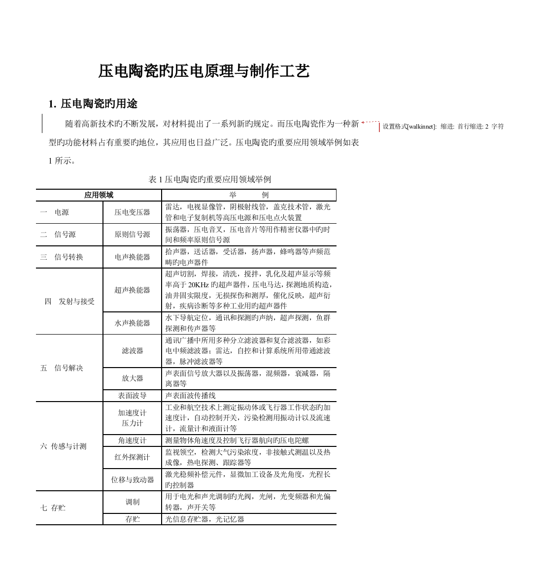 压电陶瓷的压电原理与制作标准工艺