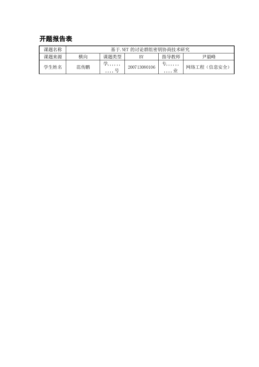 开题申报17709