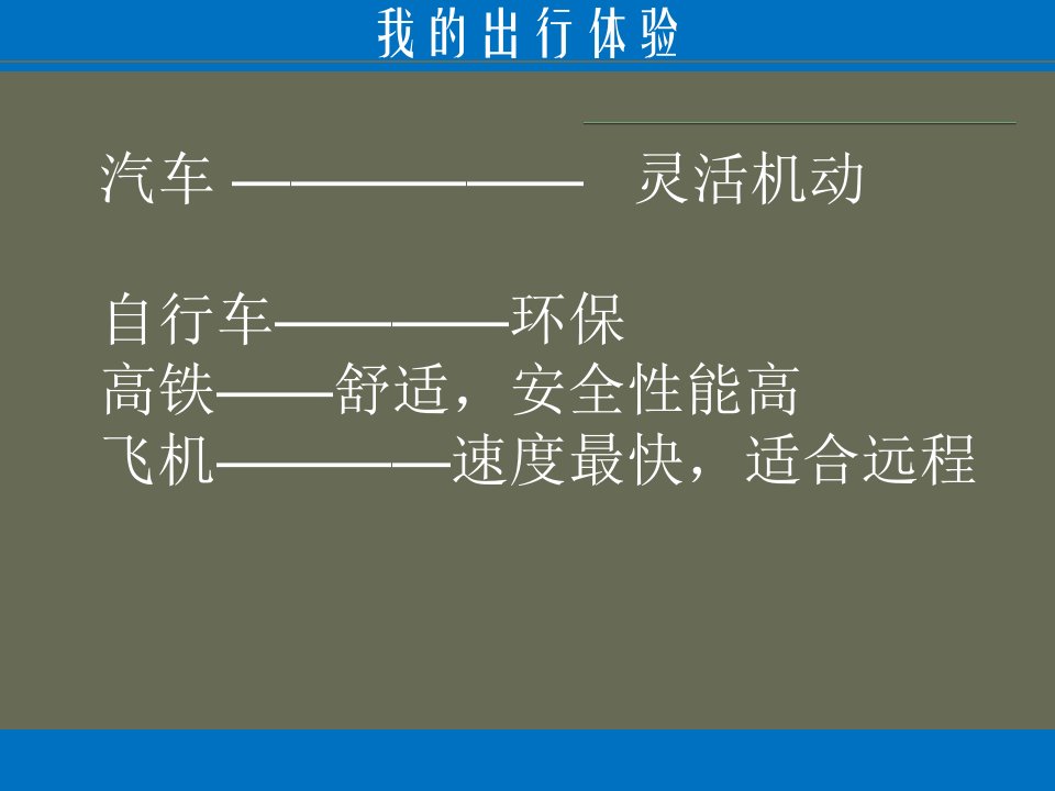 四通八达的交通