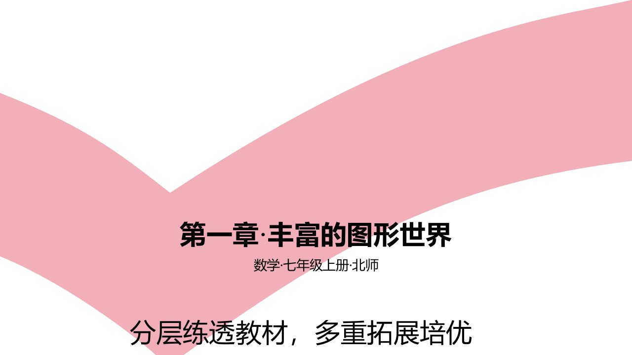 2021年中考数学北师大一轮复习--七年级上册-第一章·丰富的图形世界课件