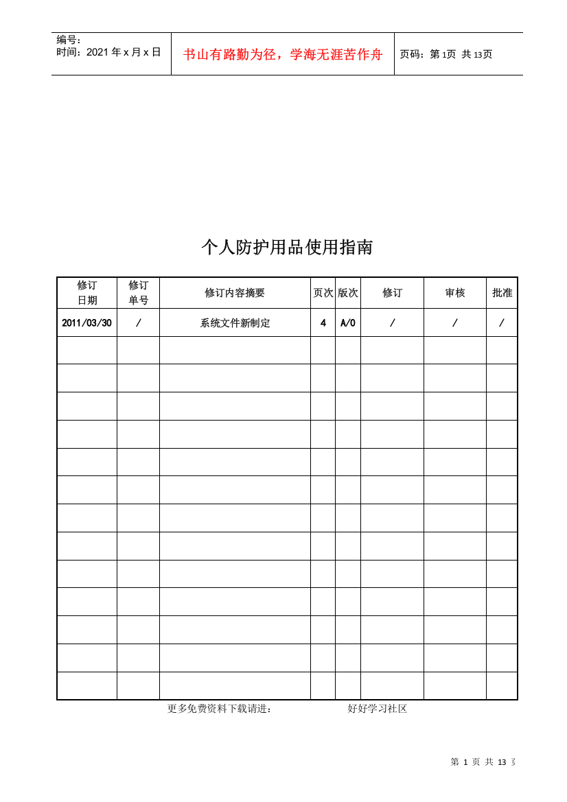 个人防护用品使用综合指南