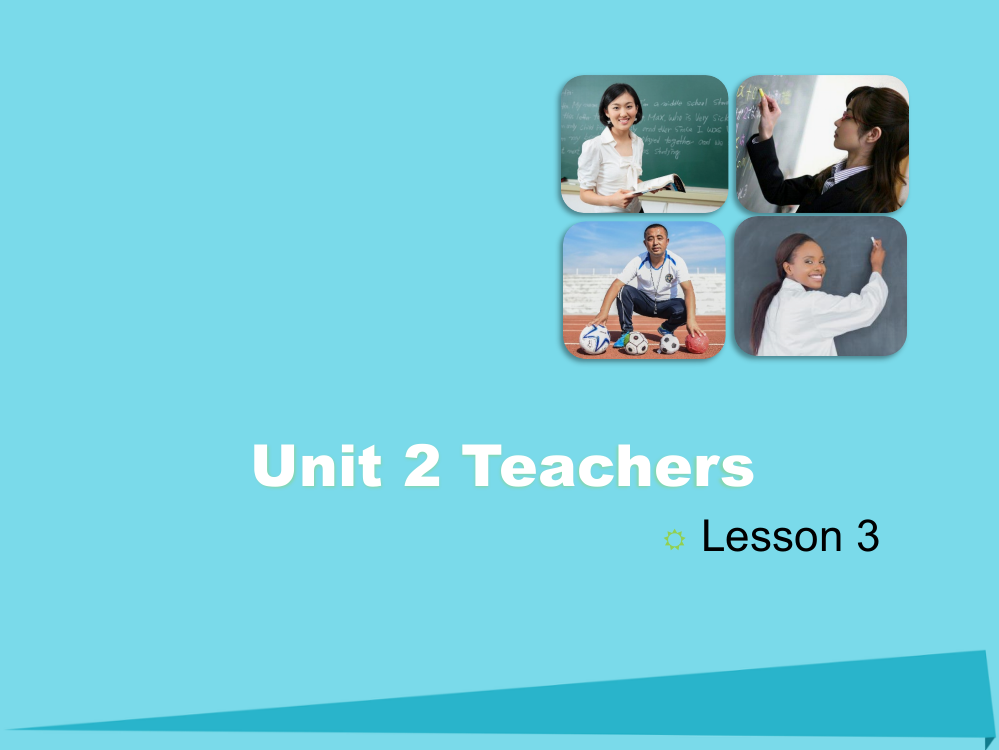 2019五年级英语上册Unit2TeachersLesson3课件人教新起点