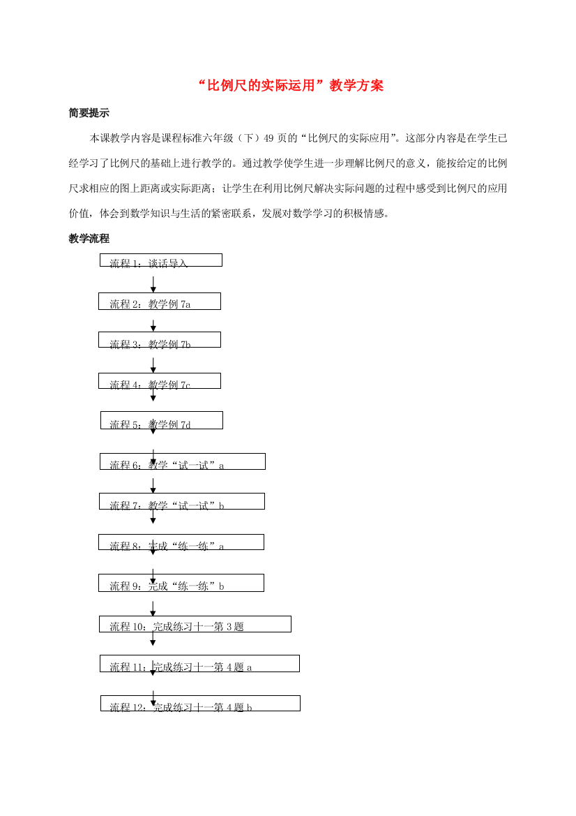 六年级数学下册