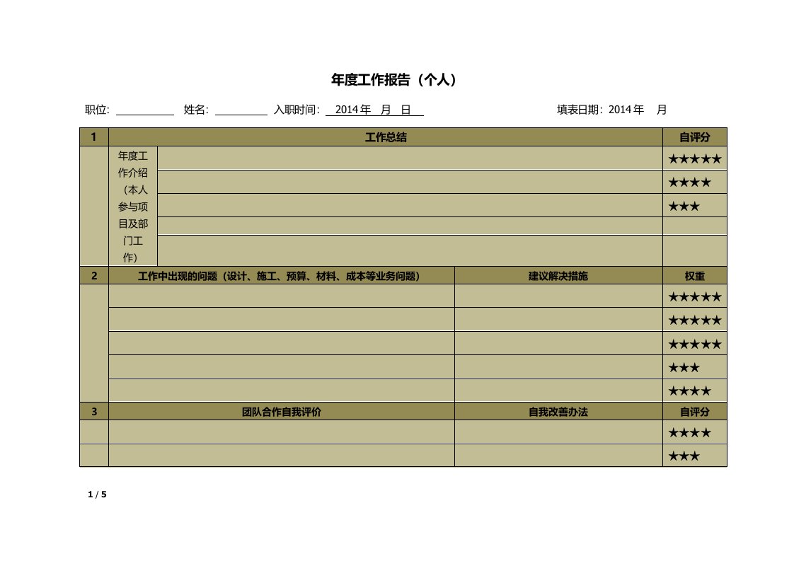 室内装饰年度工作个人总结报告