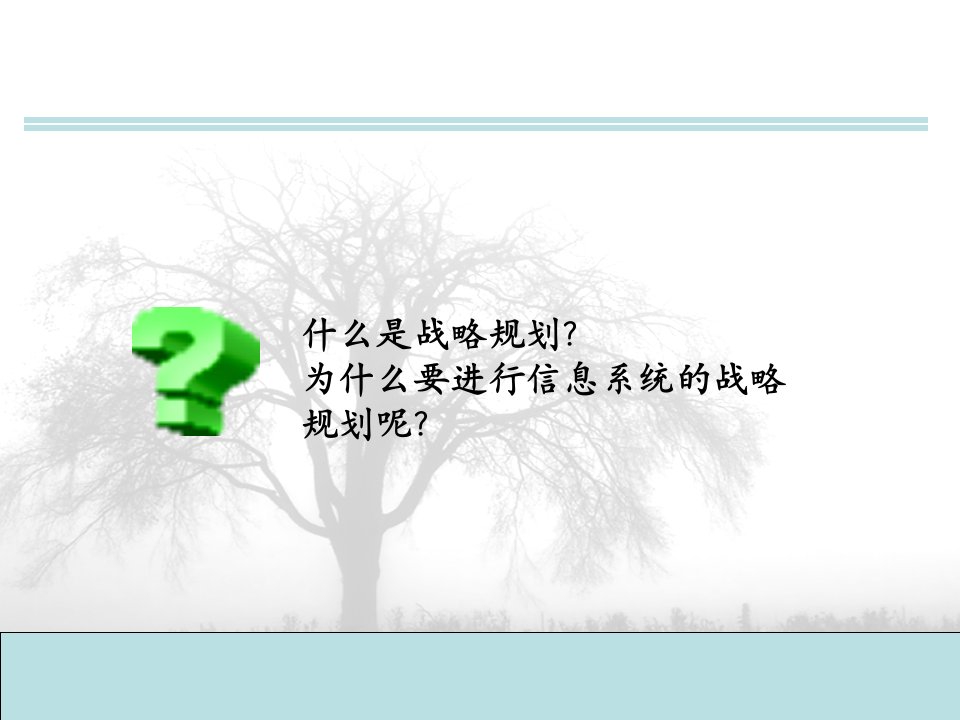 管理信息系统的战略规划和开发方法PPT课件