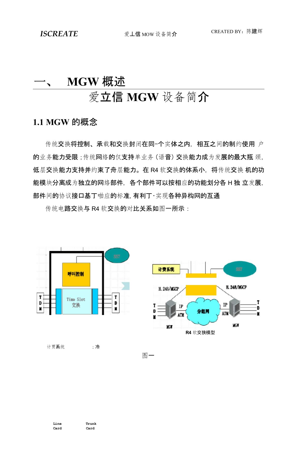 爱立信MGW设备详细介绍