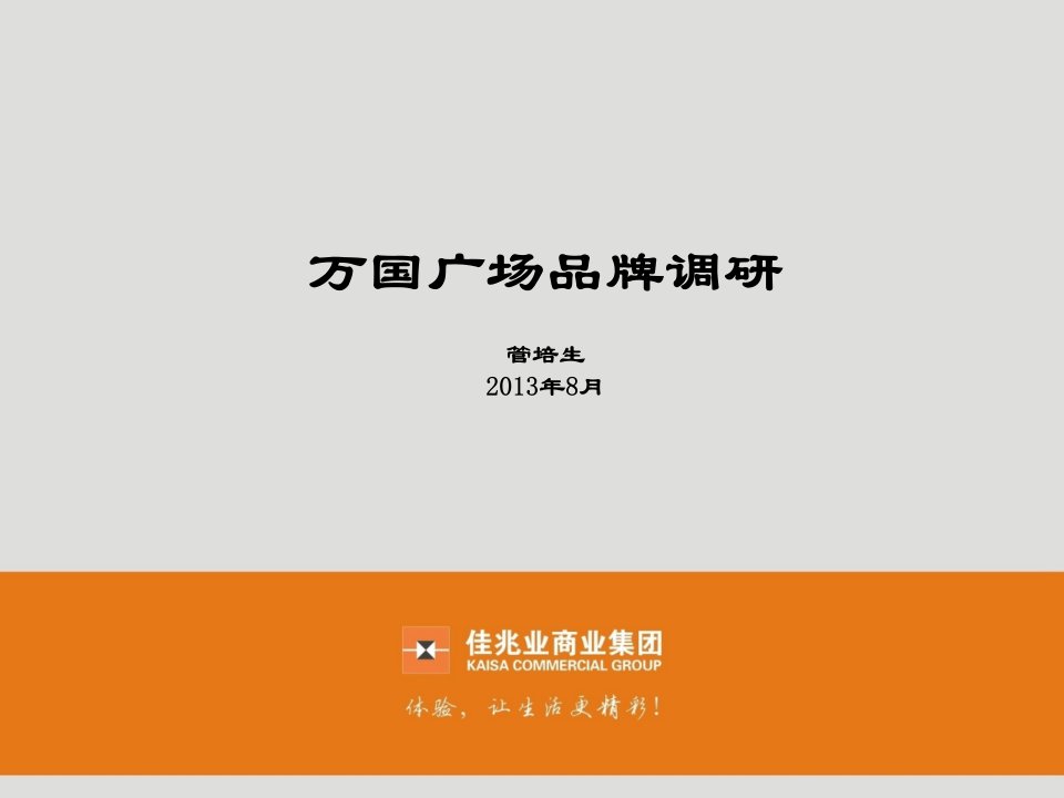 2024年广州万国广场品牌调研报告