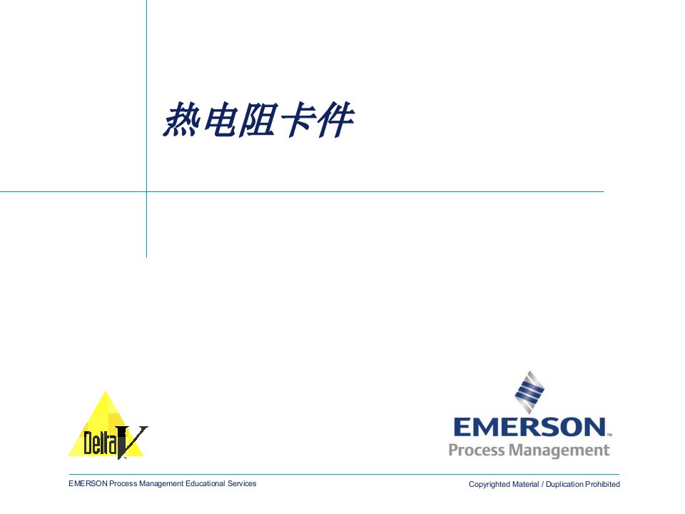 13第十三章deltav热电阻卡件资料