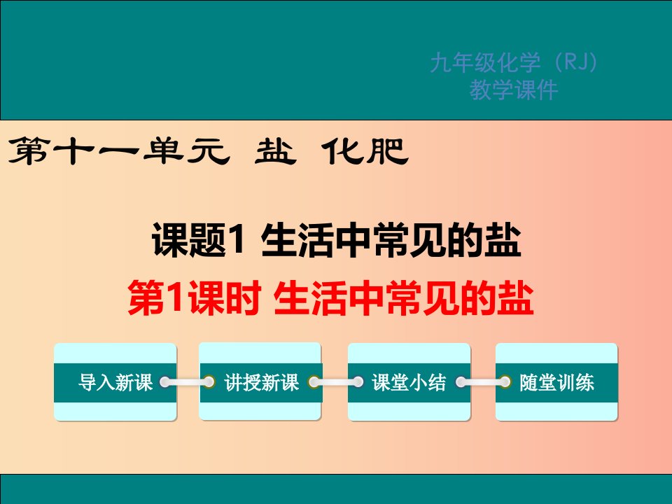 九年级化学下册