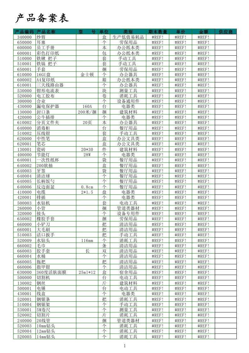 推荐-盛鸿纺织四月份物料库存报表