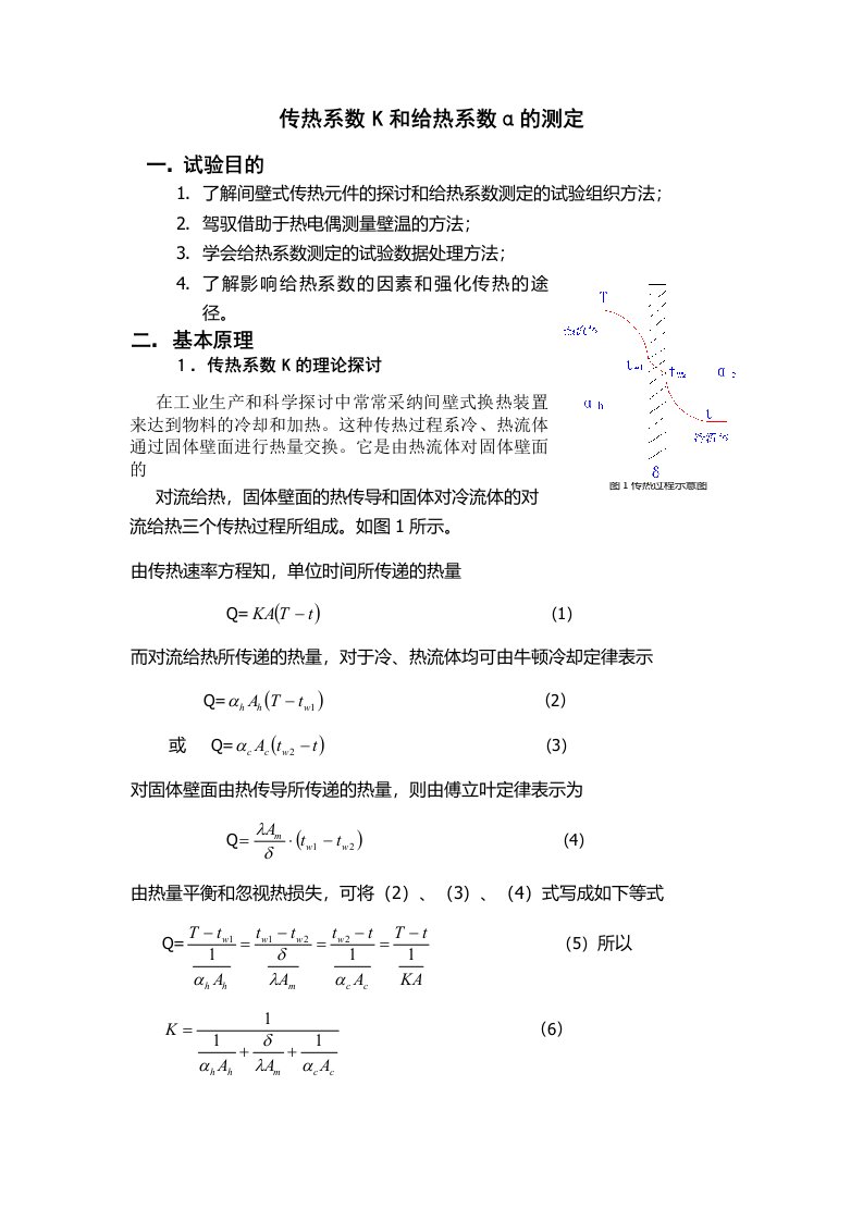 传热系数与给热系数