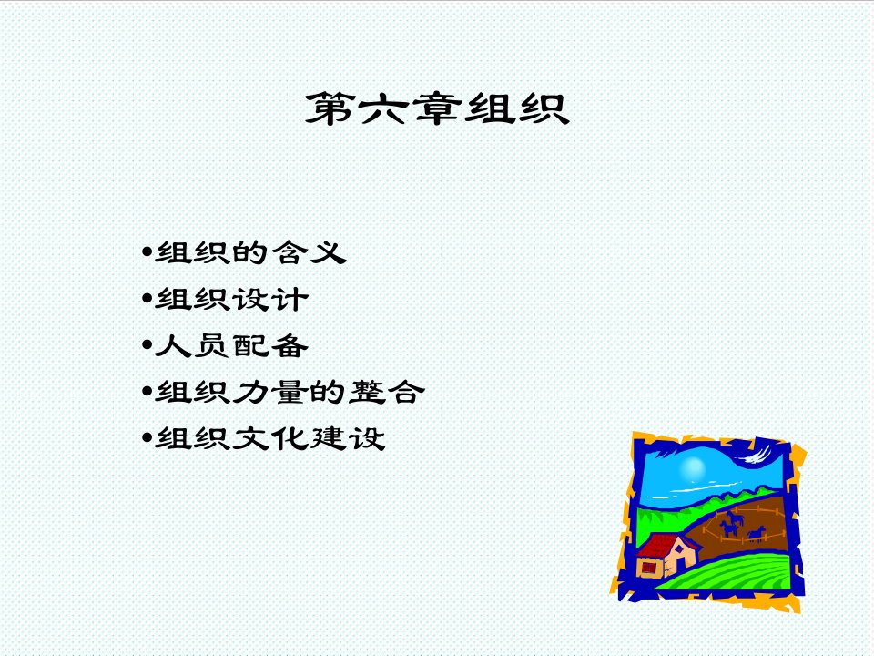 组织设计-管理学组织