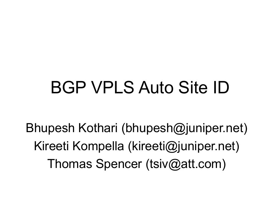 BGP