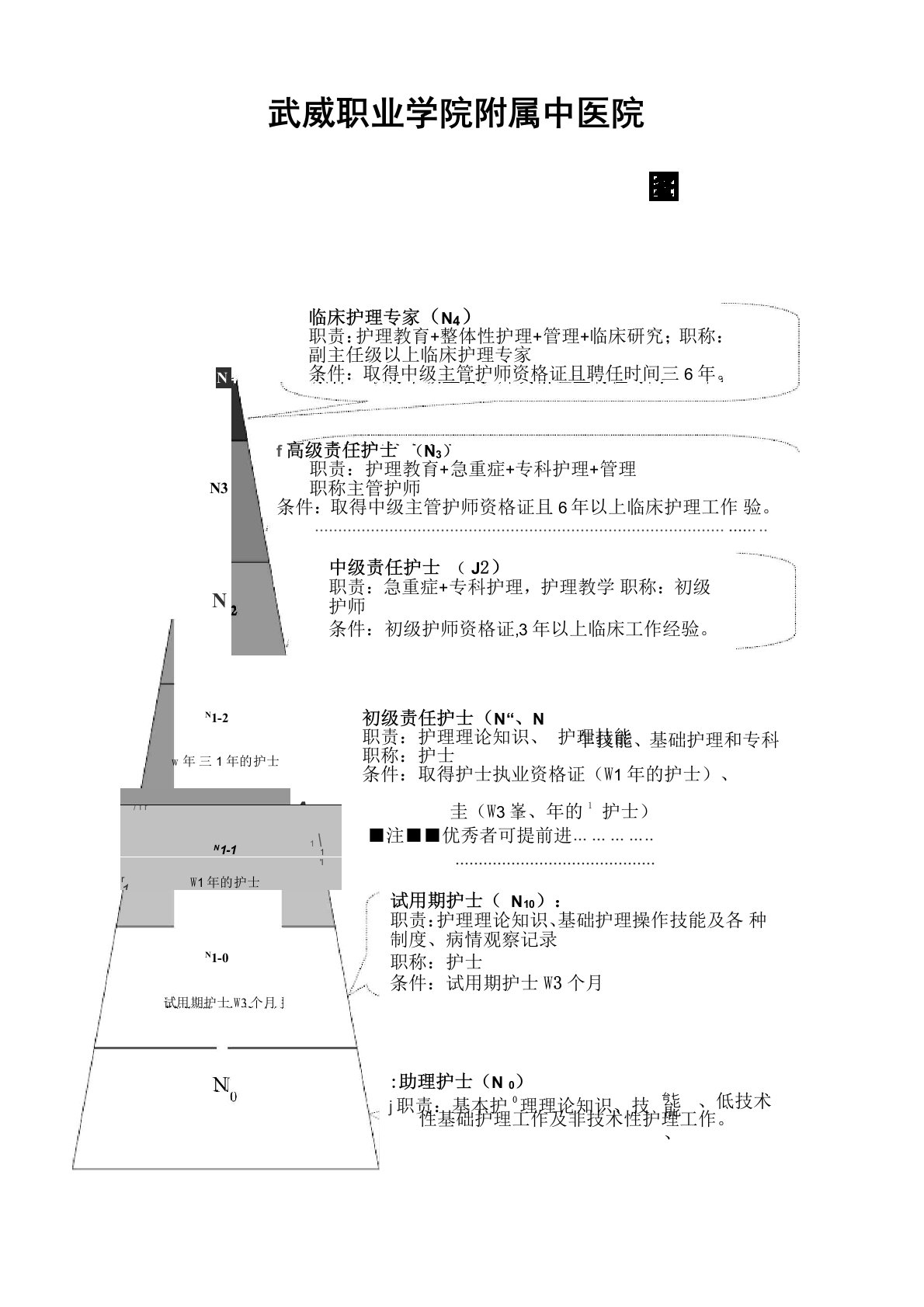 护理人员能力分级