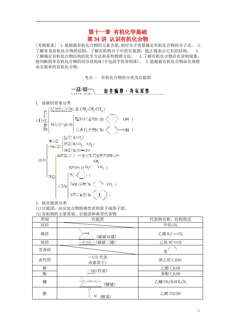 高考化学一轮复习