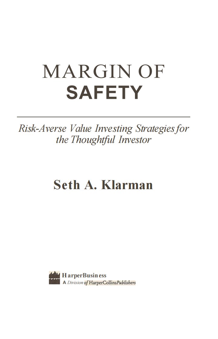 [安全边际].Margin.of.Safety.-.Seth.Klarman.(1991).complete.scan.pdf