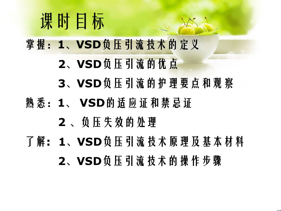 VSD引流术的护理讲学