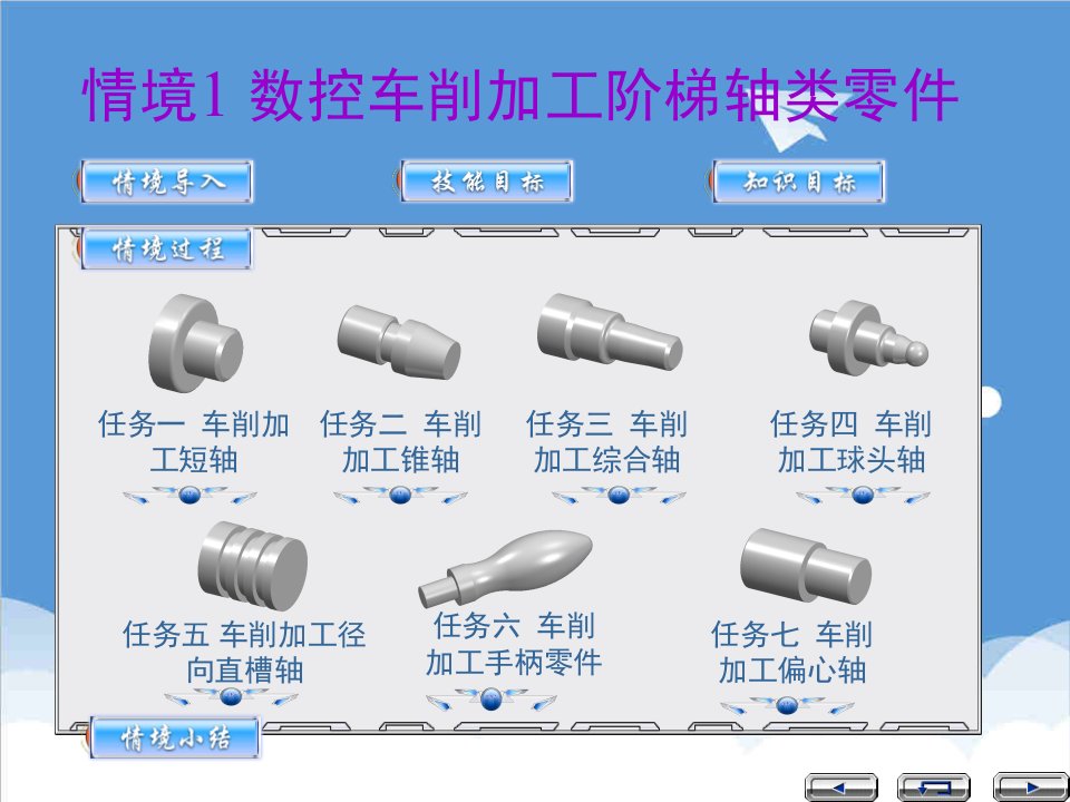 数控车削加工阶梯轴类零件