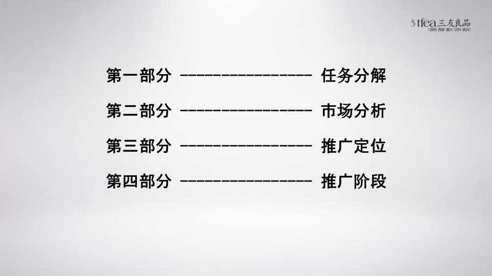 三友良品8月13日西安金科天籁城下半年推广计划