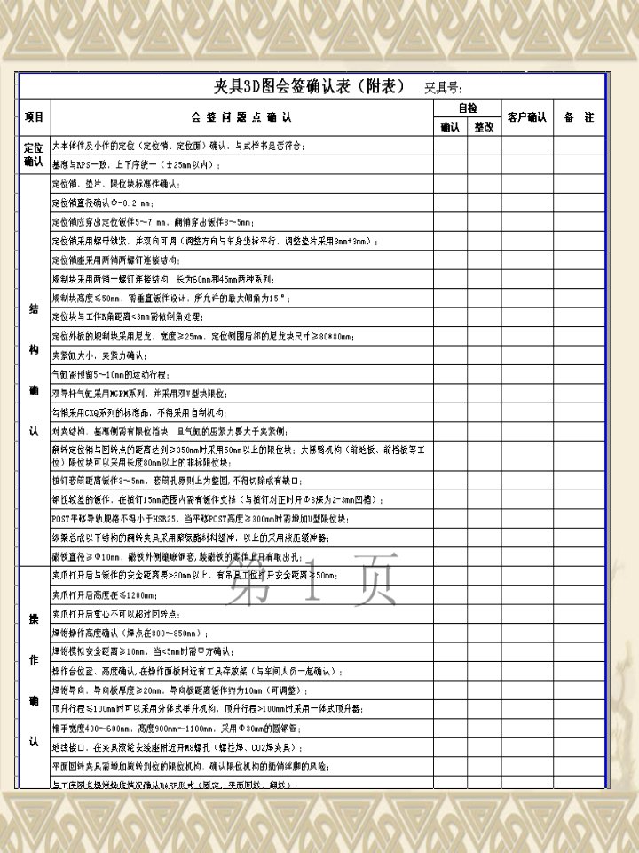 焊装夹具设计标准PPT讲座