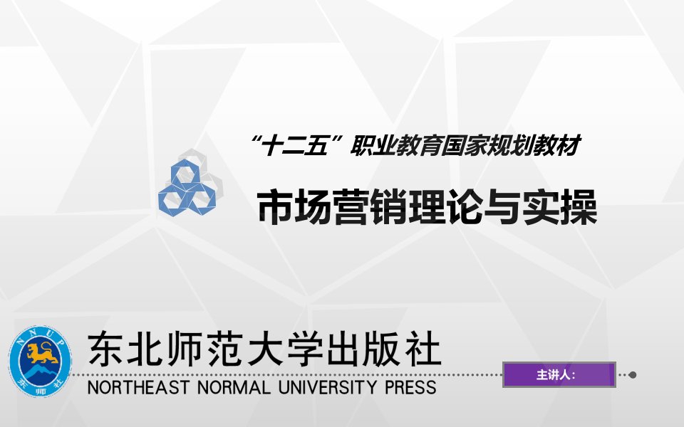 市场营与销理论与实操项目四制定目标市场营与销战略