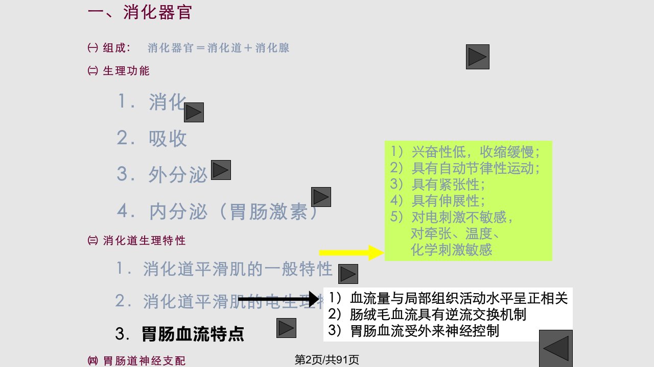 生理学消化系统知识