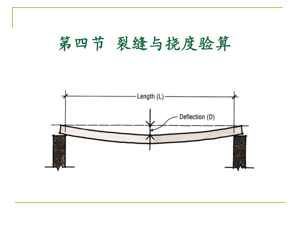 2.4裂缝与挠度验算