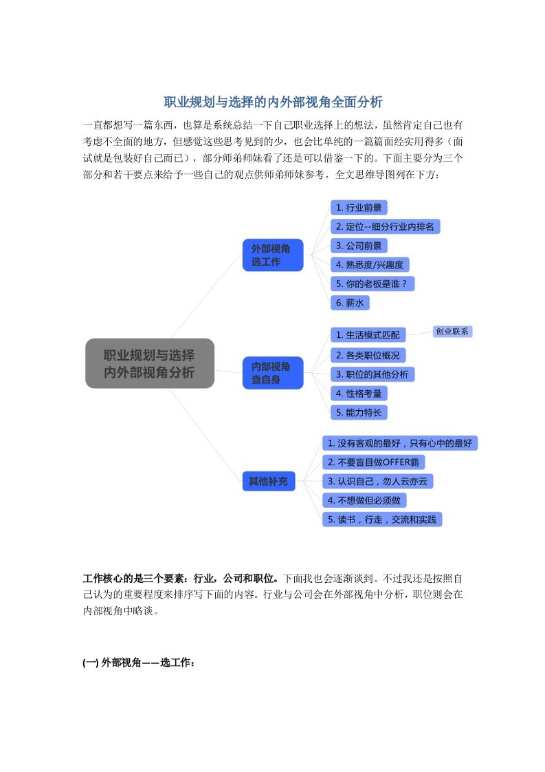 eadAAA职业规划与选择的内外部视角全面分析