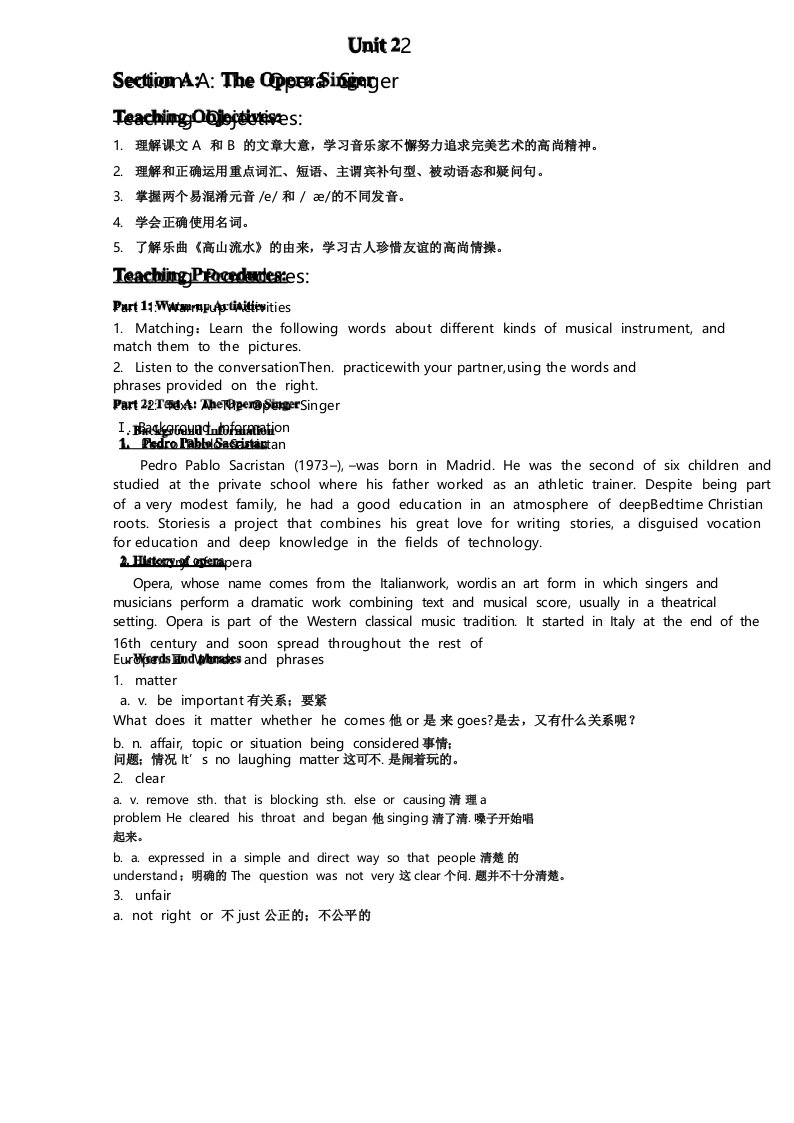 最新版新起点大学英语综合教程第一册unit2教案