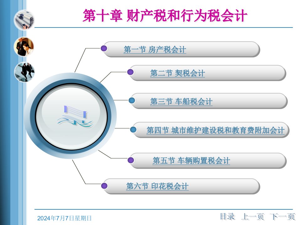 税务会计第十章财产税和行为税会计