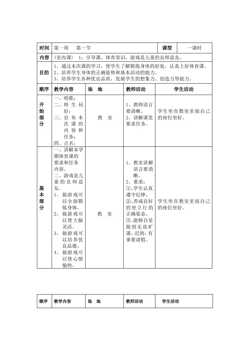 体育教案(2)