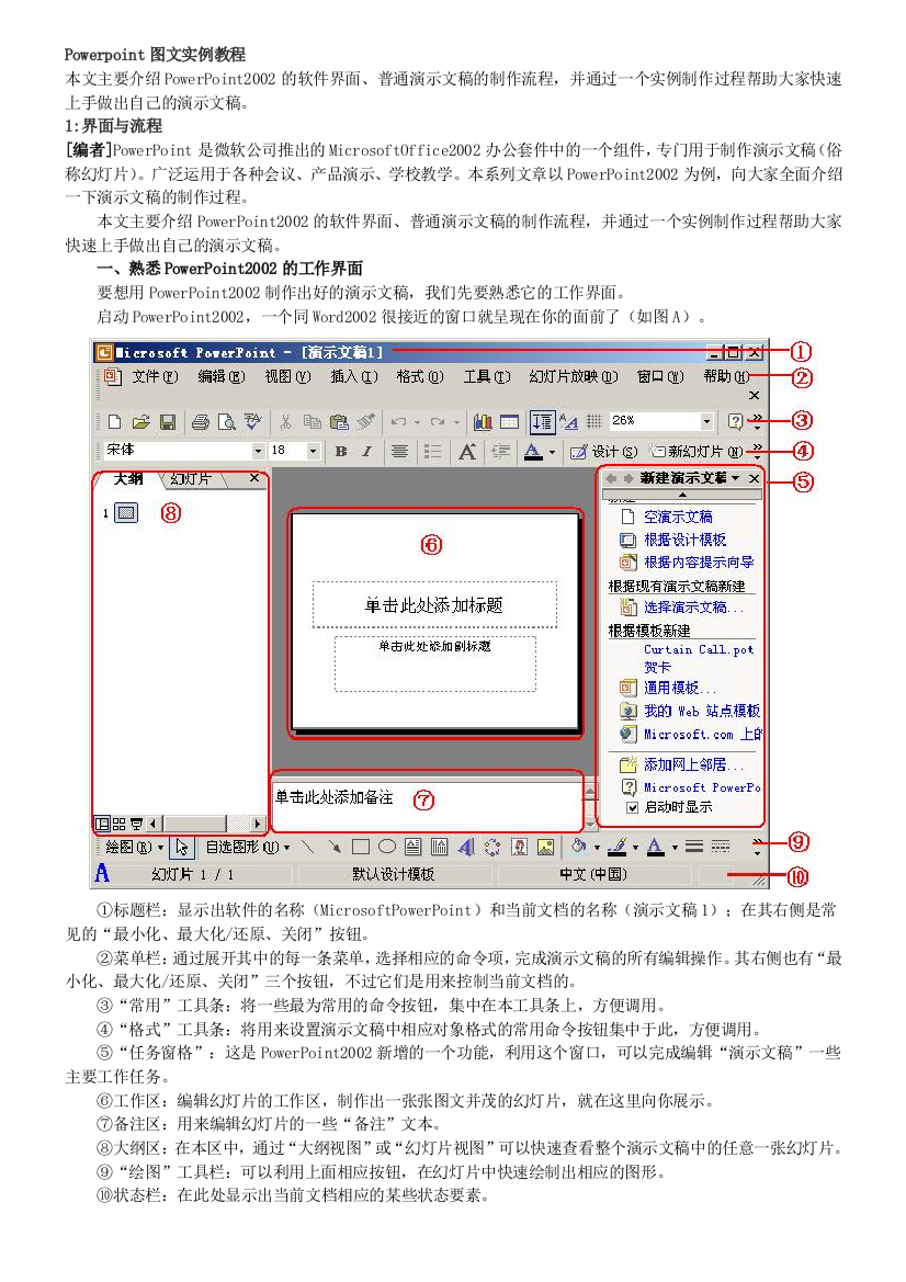 Powerpoint图文实例教程