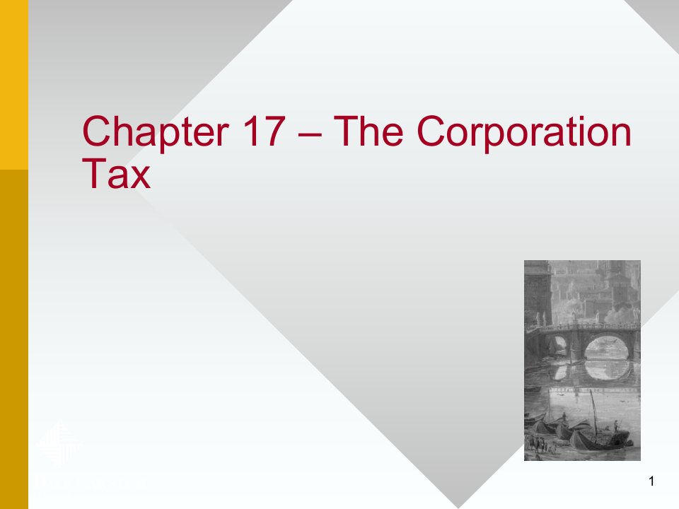 公共政策的经济分析(英文)Chap17-The-Corporation-Tax课件