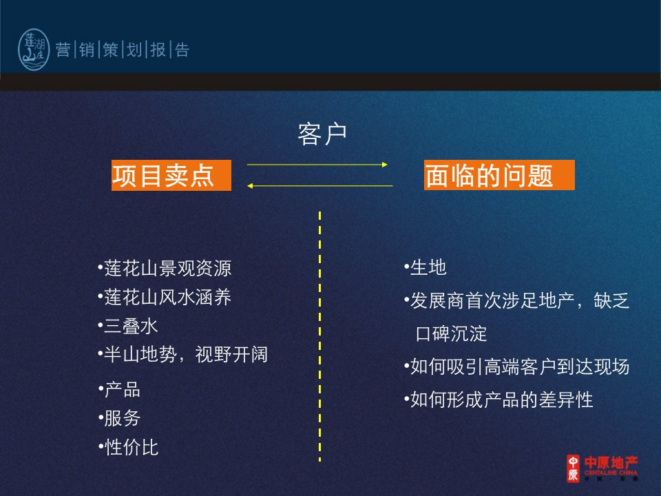 房地产行业中原地产莲湖山庄营销报告