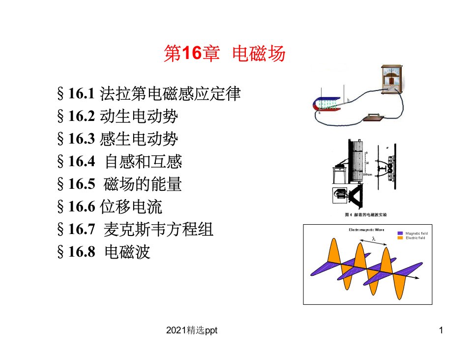 电磁学ppt课件