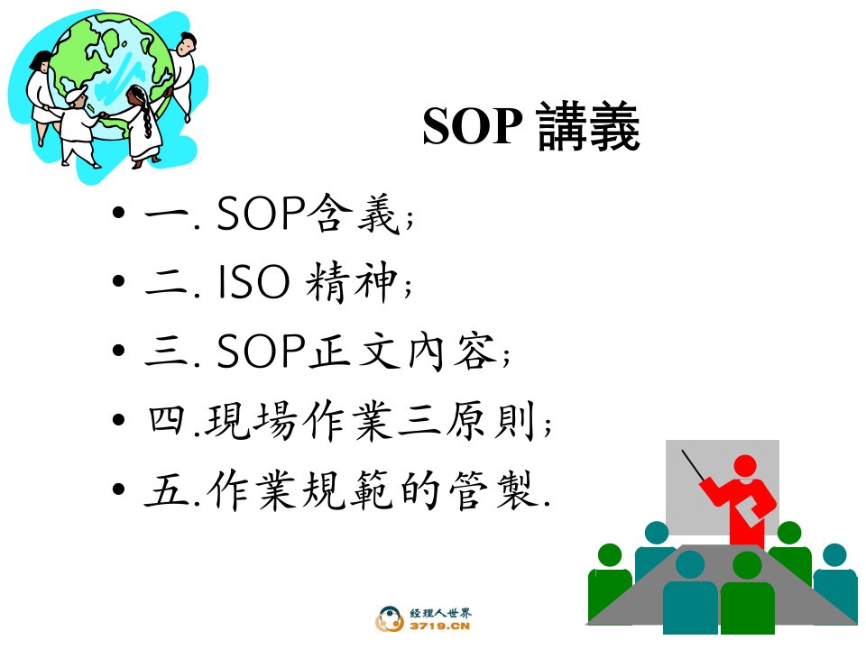 培训课件-SOP讲义(ppt22)-管理培训