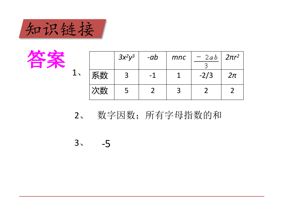 冀教版4.2njj-合并同类项