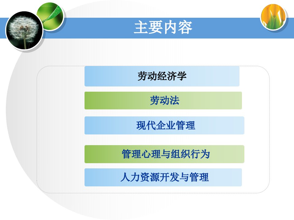 企业人力资源管理师基础知识ppt课件