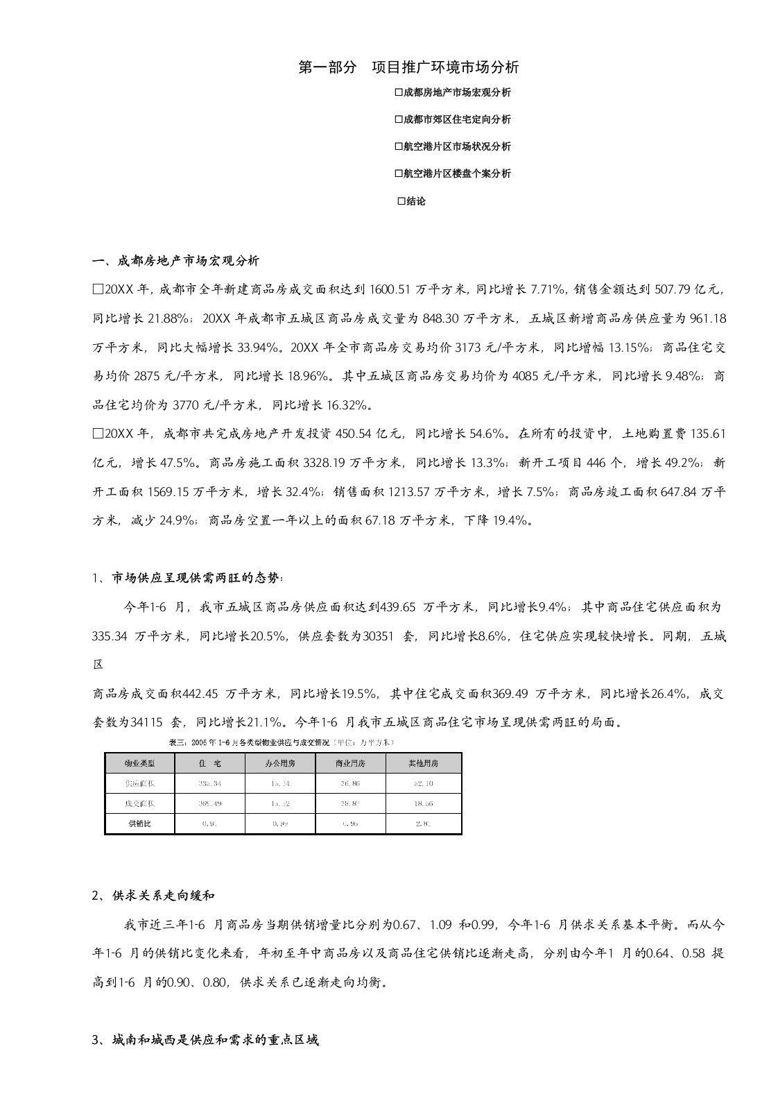 推荐-成都航空港项目营销报告正稿27页