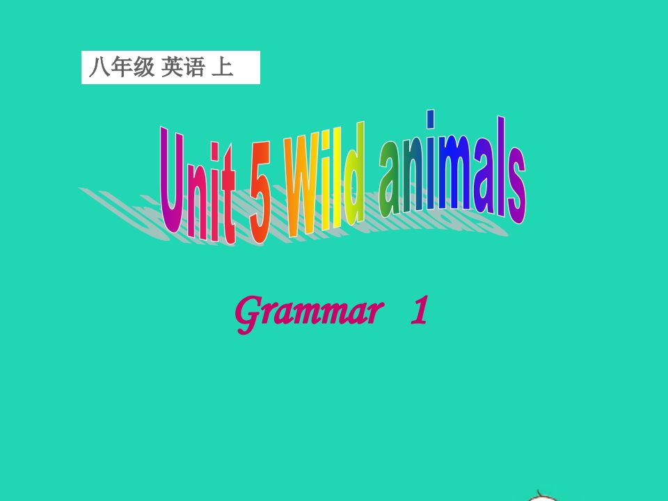 2022八年级英语上册Unit5WildanimalsGrammar1课件新版牛津版