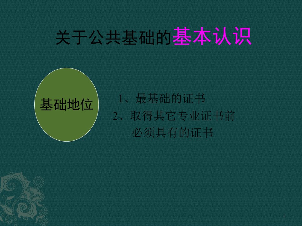 银行从业资格认证公共基础培训材料PPT课件